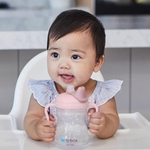 Taza con Boquilla Blanda B.box – Blush [1]