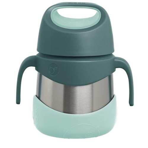 ​Termo con cuchara-tenedor 335 ml B.Box – Esmerald Forest  [1]