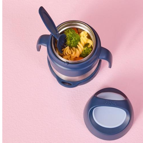 ​Termo con cuchara-tenedor 335 ml B.Box – Midnight [2]