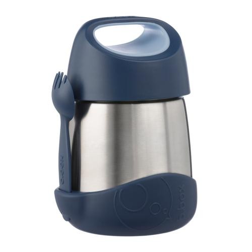 ​Termo con cuchara-tenedor 335 ml B.Box – Midnight [1]