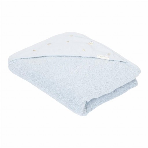 ​Capa de Baño Bordada Azul Denim Little Dutch [0]