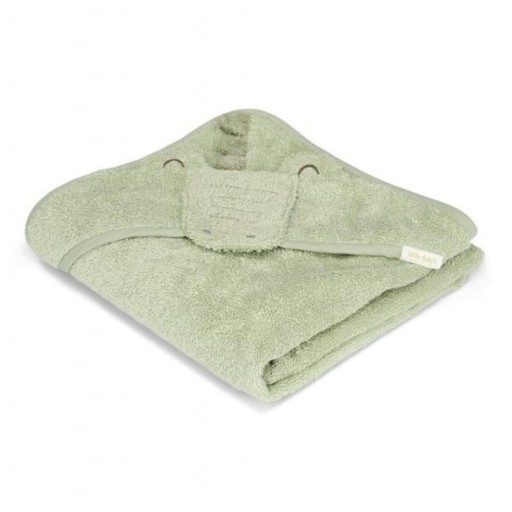 Toalla Capa Cocodrilo Verde Little Dutch – 100 × 100 cm [0]