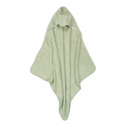 Toalla Capa Cocodrilo Verde Little Dutch – 100 × 100 cm [1]