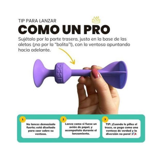 Set de 3 Dardos de Silicona con Ventosa Mint Green TOSSIT [2]