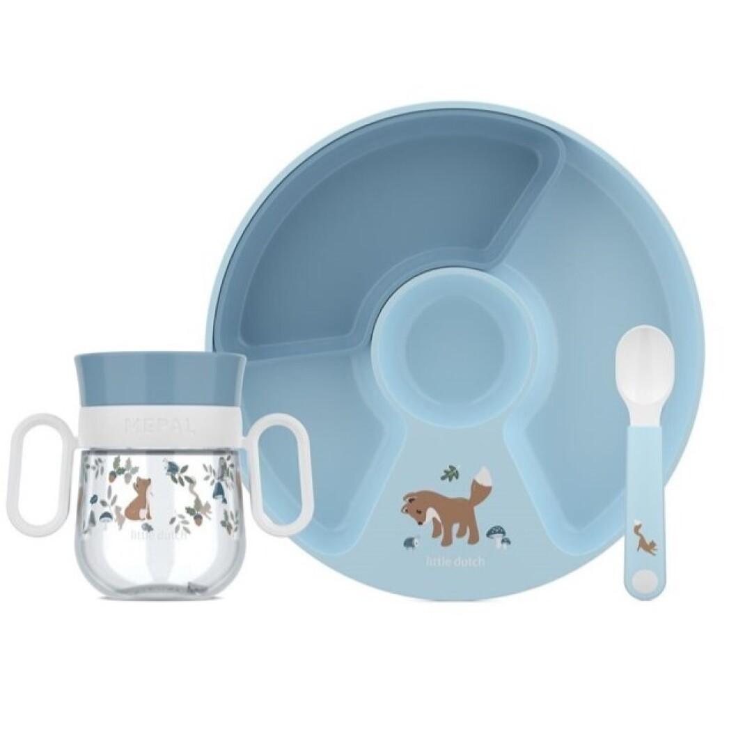 Vajilla infantil MIO Forest Friends 3 piezas - Little Dutch