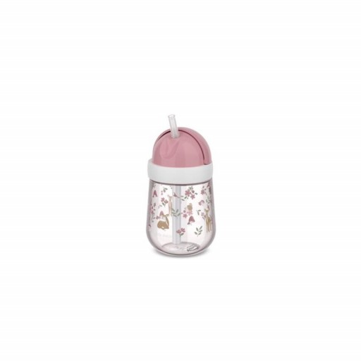 ​Vaso con pajita Mio 300 ml – Colección Fairy Garden de Little Dutch [1]
