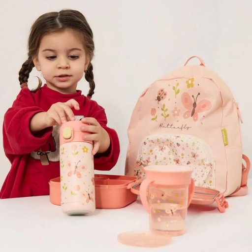 Sippy Cup 360 Butterfly de Miniland – Vaso de aprendizaje 360º antiderrame 270 ml [3]