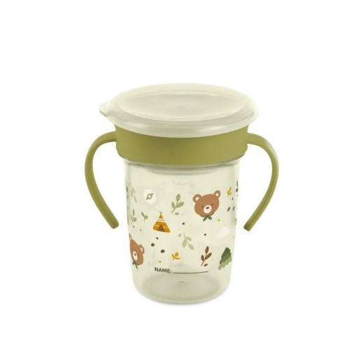Sippy Cup 360 Explorer de Miniland – Vaso de aprendizaje 360º antiderrame 270 ml