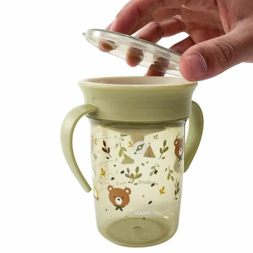 Sippy Cup 360 Explorer de Miniland – Vaso de aprendizaje 360º antiderrame 270 ml [2]