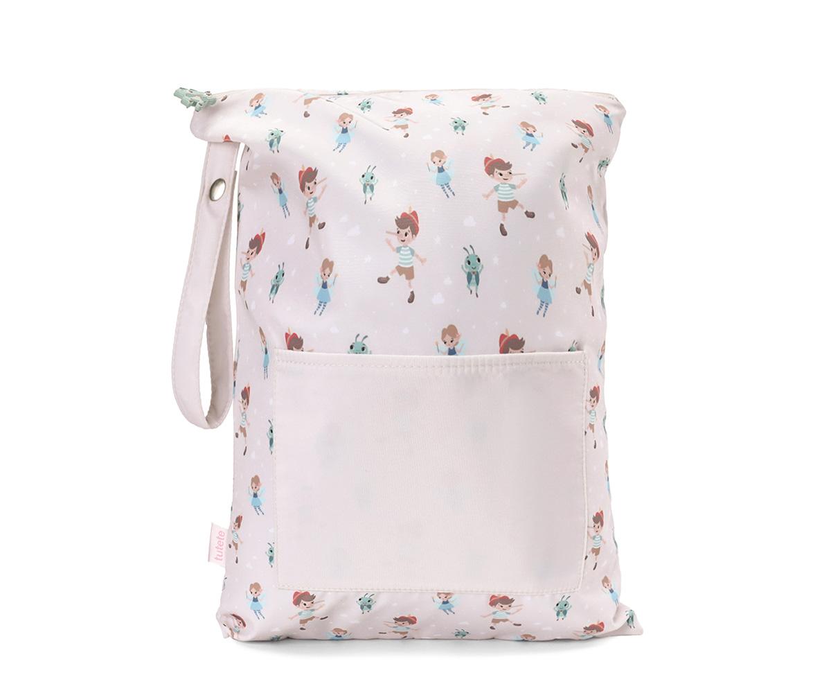 Bolsa Impermeable Grande mod. The Wooden Boy Personalizable - Tutete
