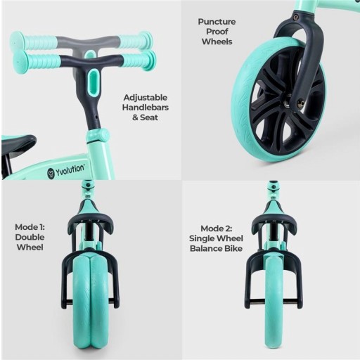 Bicicleta Yvelo Junior verde [3]
