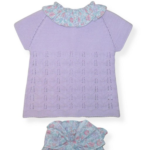 Conjunto 2 piezas colección Isette color lila - Paloma de la O [1]