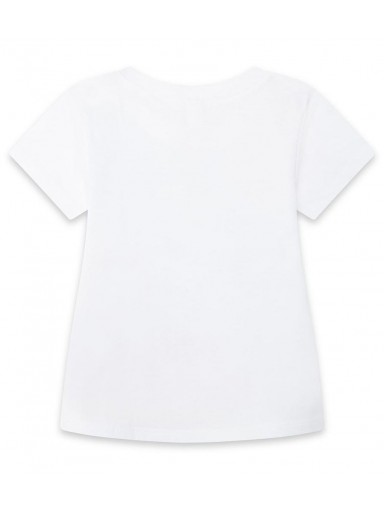 Camiseta bebé FRUITTY TIME blanca [1]