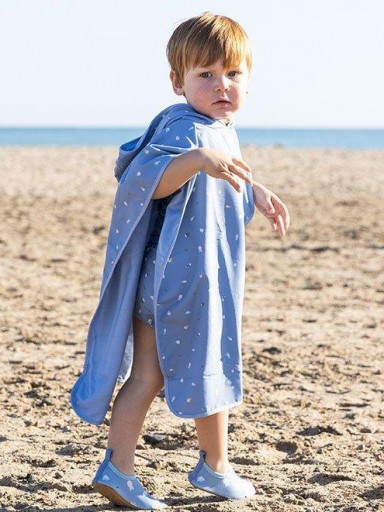 Poncho de Playa Fishes