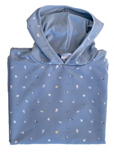 Poncho de Playa Fishes [2]