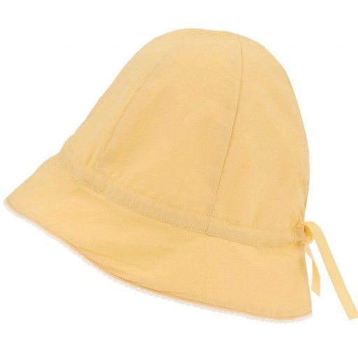 Gorrito Algodón Ajustable Amarillo