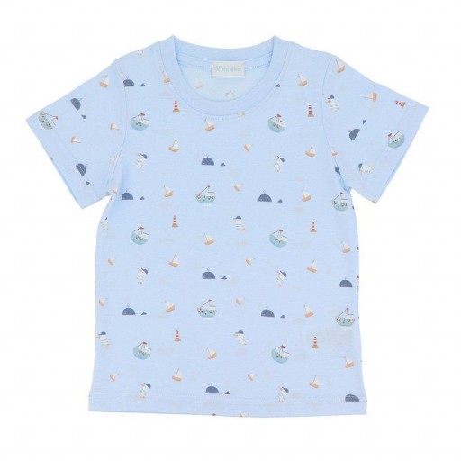 Camiseta Algodón Monnëka Fishing boat