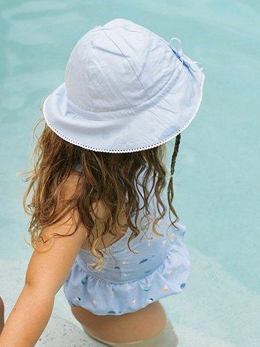 Gorrito Algodón Ajustable Serenity Blue