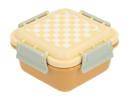 Caja Almuerzo Grande Yellow Chess