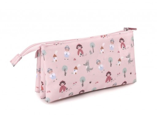 Estuche 3 Compartimentos Little Red Personalizable
