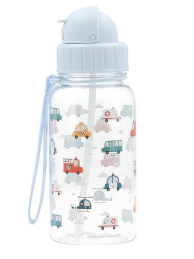 Botella Tritán City Cars Personalizable