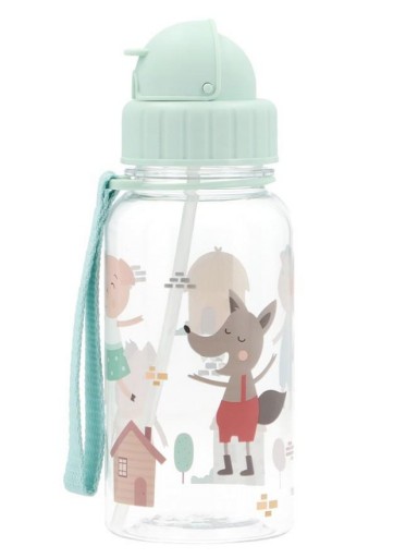 Botella Tritán The Three Little Pigs Personalizable