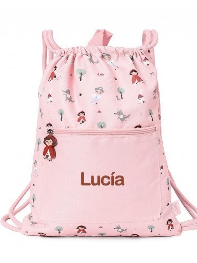 Mochila Saco Impermeable Little Red Personalizable [1]