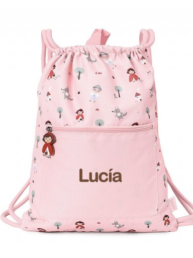 Mochila Saco Impermeable Little Red Personalizable [2]