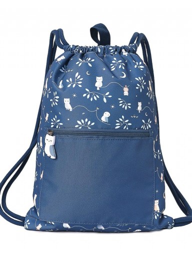 Mochila Saco Impermeable Magical Forest Personalizable