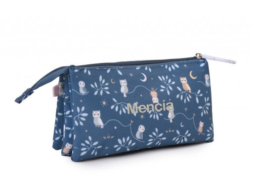 Estuche 3 Compartimentos Magical Forest Personalizable [2]