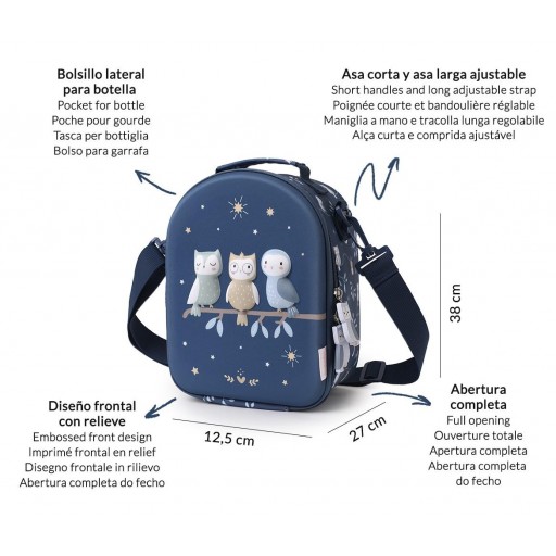 Bolsa Merienda Térmica 3D Magical Forest Personalizable [1]