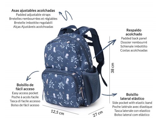 Mochila Infantil Magical Forest Personalizable [4]