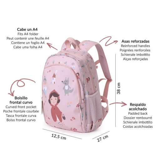 Mochila Mediana Little Red + Llavero Personalizable [2]