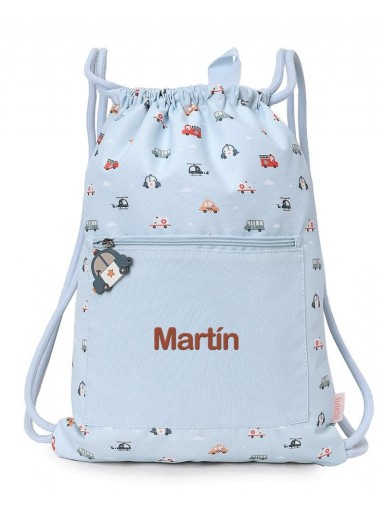 Mochila Saco Impermeable City Cars Personalizable [1]
