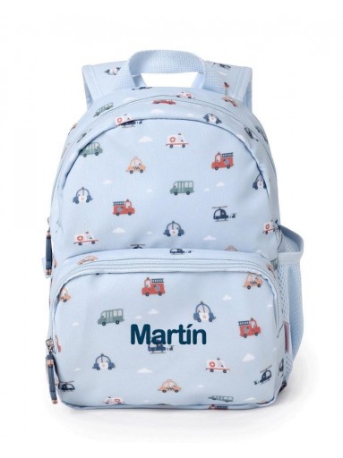 Mochila Infantil City Cars Personalizable [2]