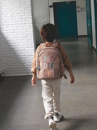 Mochila Mediana Funny Letters + Llavero Personalizable [3]
