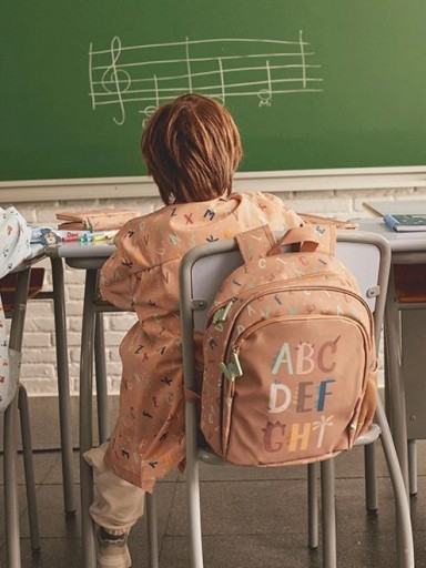Mochila Mediana Funny Letters + Llavero Personalizable [4]