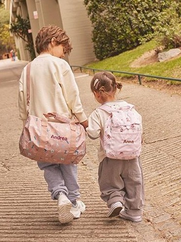 Mochila Pequeña Tela Geometric Nature Personalizable [1]