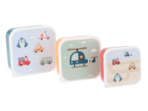 3 Cajas Almuerzo City Cars
