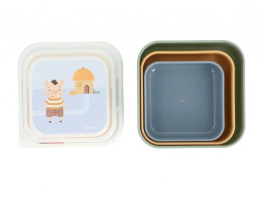3 Cajas Almuerzo The Three Little Pigs [2]