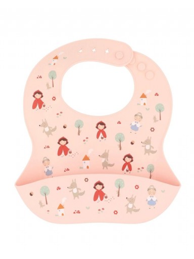 Babero Silicona Little Red