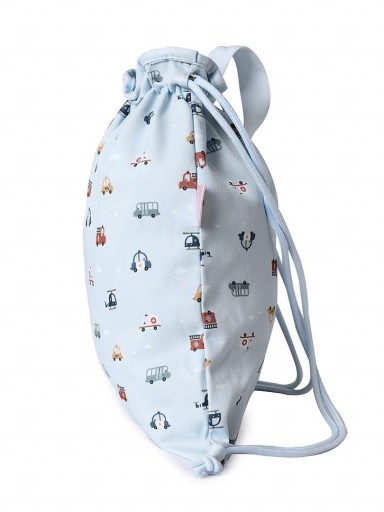 Mochila Saco Tela City Cars Personalizable [2]