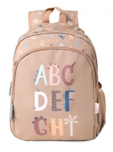 Mochila Mediana Funny Letters + Llavero Personalizable [1]