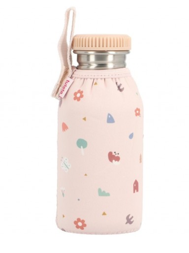 Botella acero con funda Geometric Nature (350ml/500ml/750ml)