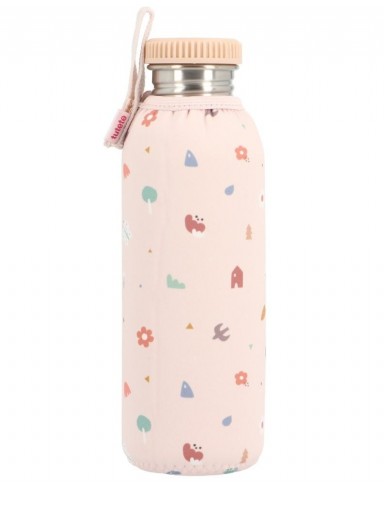 Botella acero con funda Geometric Nature (350ml/500ml/750ml) [1]