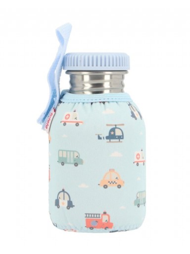 Botella acero con funda City Cars (350ml/500ml/750ml) [2]