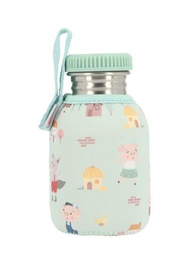 Botella acero con funda The Three Little Pigs (350ml/500ml/750ml) [2]