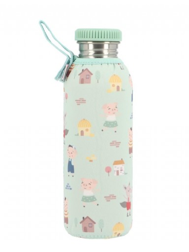 Botella acero con funda The Three Little Pigs (350ml/500ml/750ml) [1]