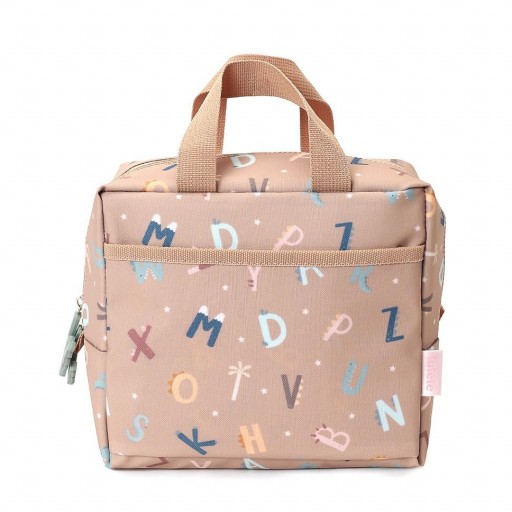 Bolsa Merienda Térmica Funny Letters Personalizable