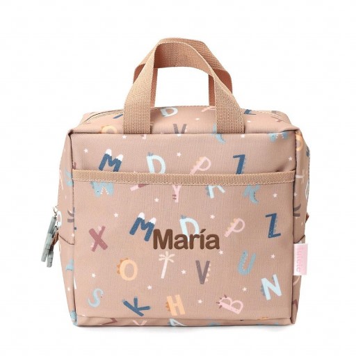 Bolsa Merienda Térmica Funny Letters Personalizable [1]